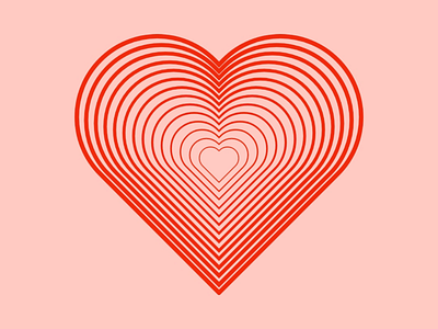 Happy valentine day:) brand hearts ilistrations logos ui ux vday