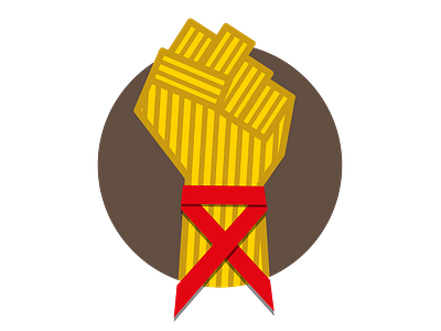 Yule goat activist Icon activism christmas fist julbock straw yule