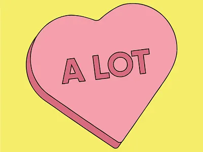 How much do you hate valentine's day? 21 savage a lot art candy conceptual heart illustration love lyrics message red valentine valentine day vector