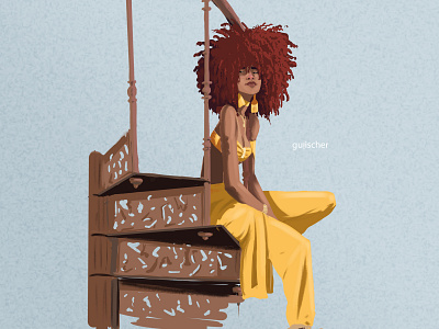 Beybirainhadodisco :3 character design girl illustration ilustration