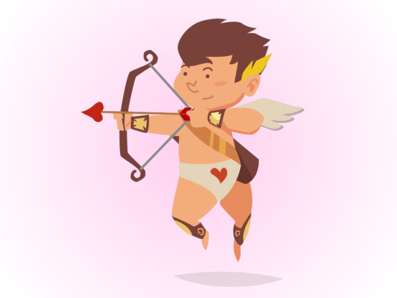 Happy Valentine's Day after effect animation cupid valentine valentine day