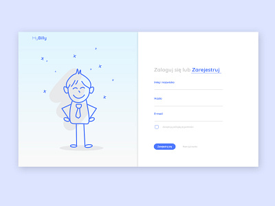 UI Challenge #2 app blue design login login page loginpage ui ux web website