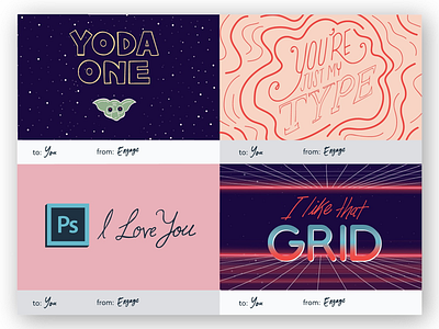 ❤️ Happy Valentine’s Day Everyone ❤️ 80s design puns graphic graphic design illustration star wars valentines