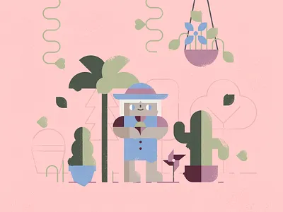 This is the day flower shops make lots of money design flower shop garden illustration pantone valentine valentines day vector