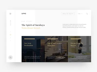 The Spirit of Surabaya Waterfront Resort architechture dailyui dashboard design design landing page ui ui deisgn ux