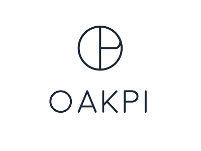 OAKPI - Logo Design branding clean design flat icon logo