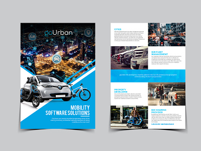 Mobility Software Solutions ad advertise advertisement branding design fab flyer flyer flyer design flyers icon post card