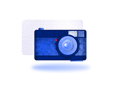 Camera art camera gadgets grain icon illustration art texture