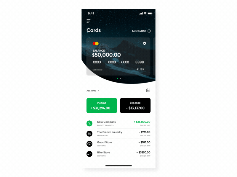 Finance App app design app designer design app interface animation interface design interface designer ios uidesign