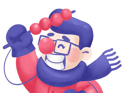冬装 design illustration