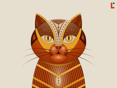 Geocat cartoon art character art design illustration vector