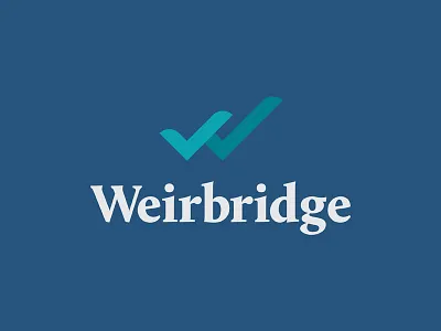 Weirbridge Logo branding design graphic design identity logo simple