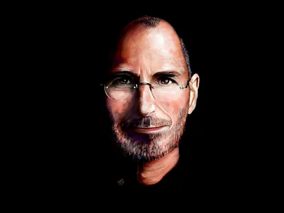 Steve jobs steve jobsdigital paintingart