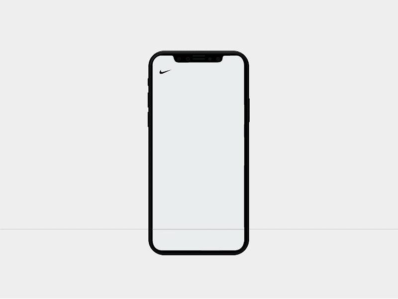 Nike Epic animation app creative lead mobile typogaphy ui ux web website