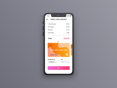 Uidaily_002_Pay design ui