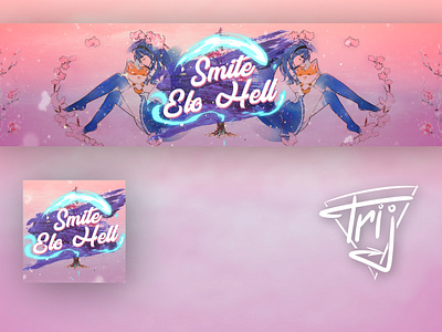 Smite Elo Hell avatar banner banner design branding cover cover design design illustration logo vector сover