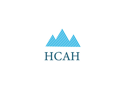 Hampton Cove Animal Hospital logo bluelogo brandidentity branding design hampton cove animal hospital hospital icon illustration lines logo logodesign mountain strokes thirtylogos thirtylogoschallenge