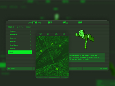 Pip-Boy demo css developement front end front end developer html ui ux