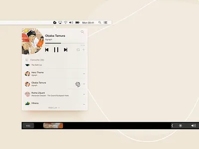 Music player desktop music player ui weekly challenge