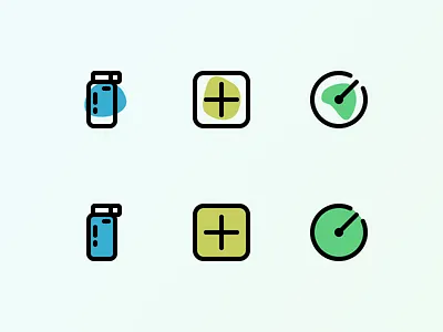 Icons for a thing design icon icons illustration not code ui vector