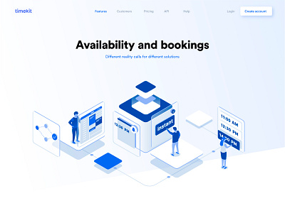 Availability and booking booking business calander characters collaboration data dmit illustration isometric landing people planning time management