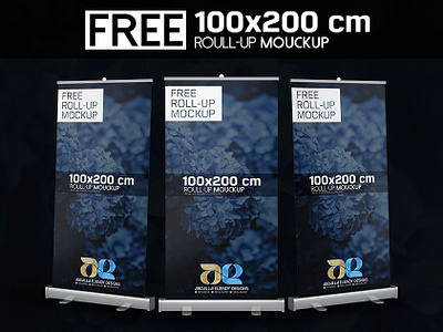 Free 100x200 Roll-up Mockup free free 100x200 roll up mockup free download free download psd free mouckup mouckup roll up roll up banner roll ups