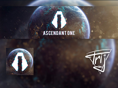 Ascendant One avatar avatar icons banner banner design branding cover cover design design illustration logo