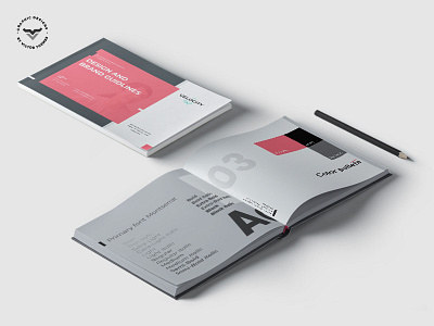 Velocity - Brand Guideline Template book brand branding brouchure business company corporate creative guide guideline line manual print template velocity