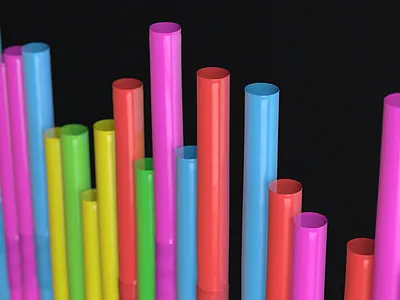 Straw ! First Redshift render 3d c4d cgi cinema 4d colors plastic realistic redshift render straw