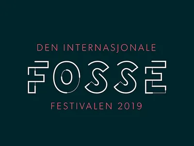 Logo Fossefestivalen branding design festival festival logo identity identity design logo typography vector