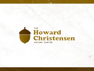 Howard Christensen cooper distressed logo nature nature center texture vintage woods
