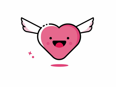 Heart Icon heart icon icon illustration illustrator web design