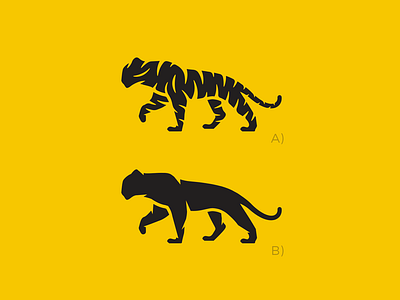 Tiger abstract animal brand clever design identity lines logo mark simple stripes symbol tiger tigers