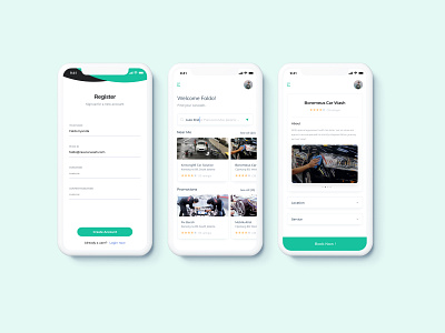 #Exploration - Carwashapps 1 apps design ui uidesign uiux user inteface user interface design ux design