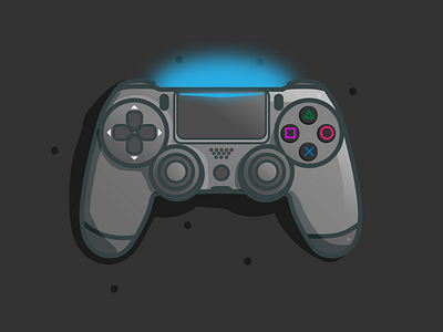 DualShock 4 2019 art artist branding clean design design art designer graphicdesign icon icon artwork illustration illustrations illustrator logo minimal vector