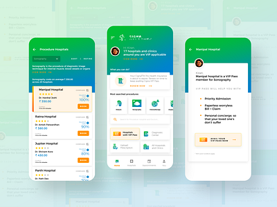 One Stop Medical Solution app buying chatbot clinics design diagnostics digital gamification healthcare hospital insurance interaction design medical membership mobile app online pharma ui user center design ux