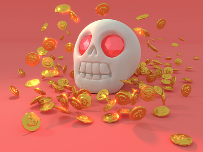 YAAARGH, MATEY! 3d blender cyclesrender pirate treasure