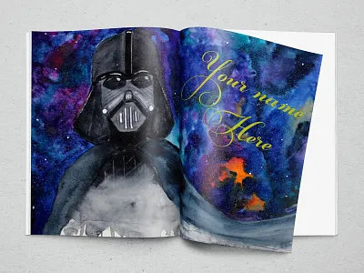 Star wars art design drawing illustration starwars watercolor