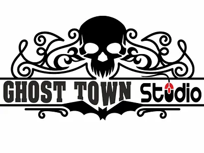 Ghost Town Studio - Logo design logo vector