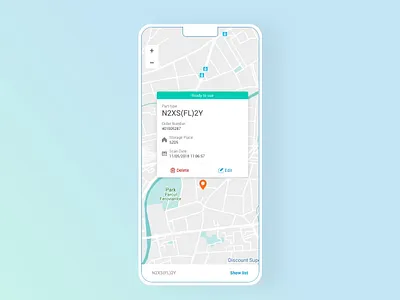 Card Exploration #1 app design icon iphone x receipt ui ux ui ux