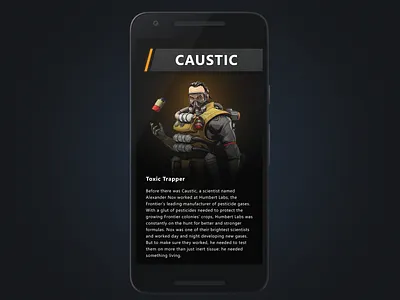 Apex Legends mobile concept apex apex legends app battle battle royale character design fps game legends mobile royale screen ui