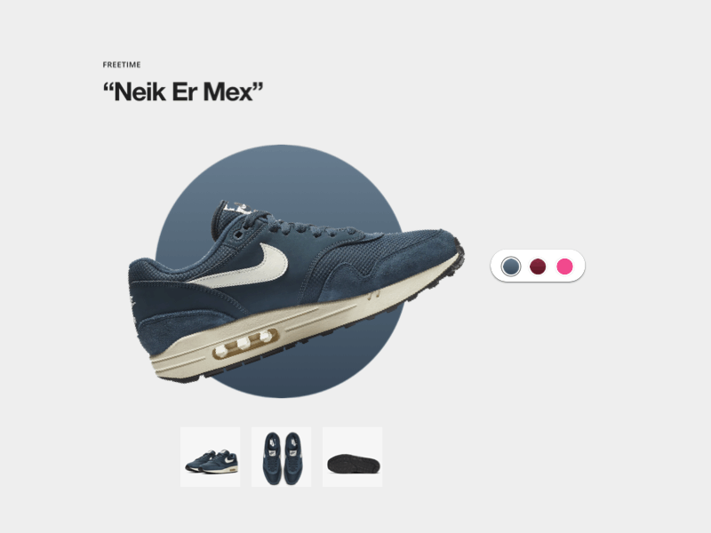 First Shot - Colorpicker concept balci berlin color color bars colorpicker design dribbbble hello motion design mustafa nike nike air nike air max picker principleapp shoe sketch