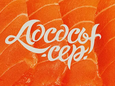 Losos, sir branding design fish logo graphic design lettering logo type typography vector