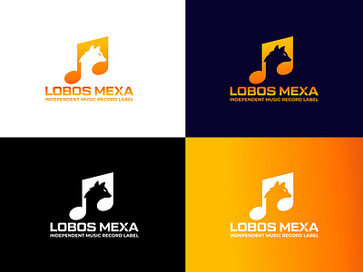 Lobos Branding Logo Concept beautiful logo brand branding branding logo businesslogo design graphic design illustration lobos logo logomark minimalistlogo modern monogram professionallogo vector