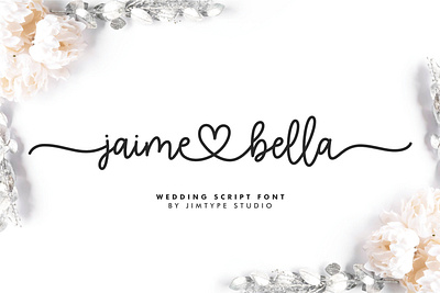 Free Font - Jaime Bella - Wedding Branding Font branding design font design fonthandwriting handlattering illustration letteringfont script lettering typography ui wedding