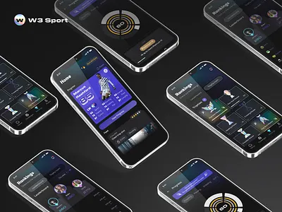 W3 Sports - Where Kids Level Up Their Game! dribbbleshots footballapp gamifiedux illustration kidsui mobiledesign sportsappdesign