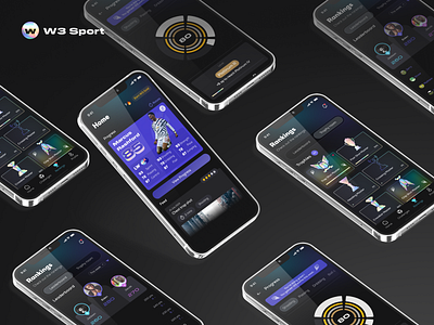 W3 Sports - Where Kids Level Up Their Game! dribbbleshots footballapp gamifiedux illustration kidsui mobiledesign sportsappdesign