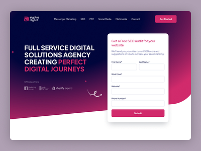 Elyptus Digital - Website Redesign agency branding design digital figma framer no code rebuild redesign seo service solution studio ui ux web webflow website wix