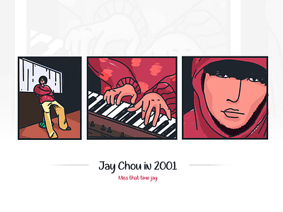 Jay Chou in 2001..miss doodle figure 插图