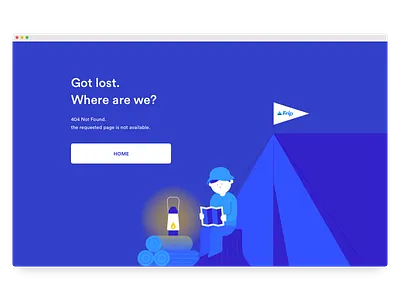 404 error 404 campfire error graphic illustration illustrator map notfound web website